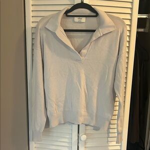 Wilfred Clara knit sweater | Pastel grey/purple